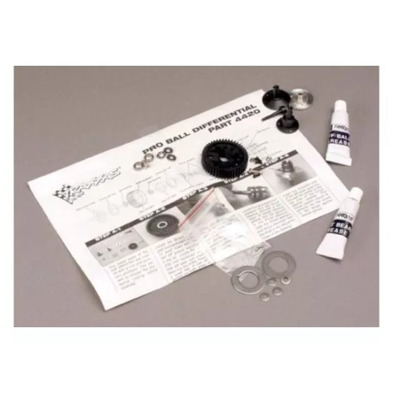 Ball differential, Pro-style (with bearings)