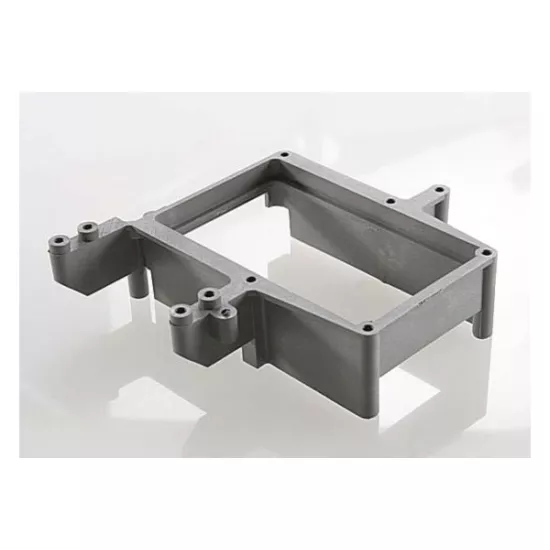 Fuel tank box (holder)/ throttle servo mount (grey), TRX4432A