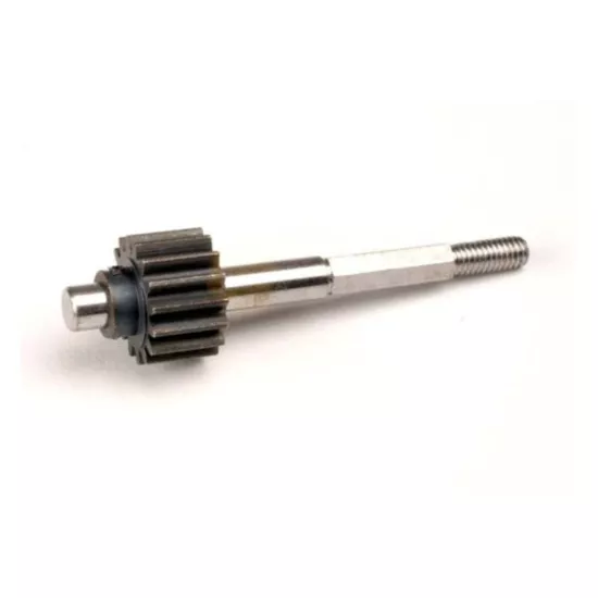Top drive gear (16-tooth)/ slipper shaft, TRX4493