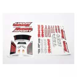 Decal sheets, Nitro Sport, TRX4513R