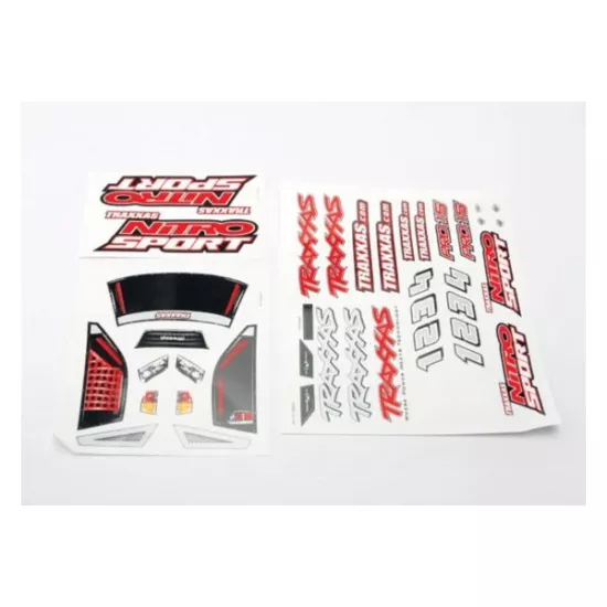 Decal sheets, Nitro Sport, TRX4513R