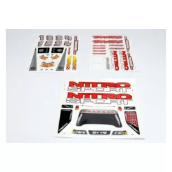 Decal sheet, Nitro sport