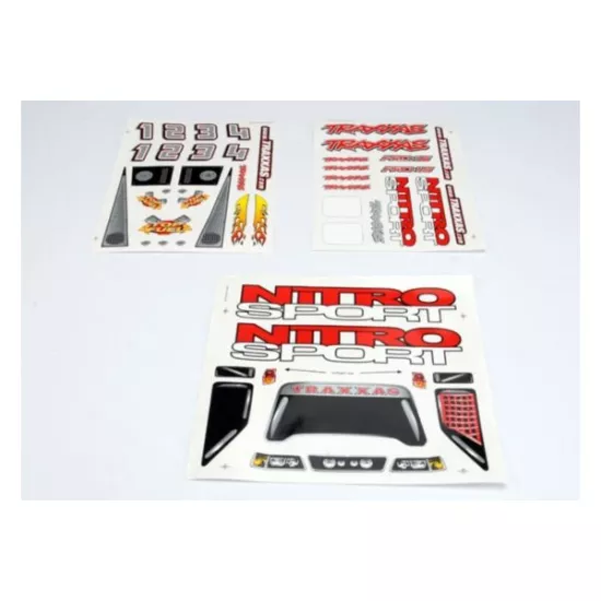 Decal sheet, Nitro sport