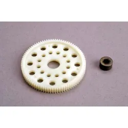 Spur gear (87-tooth) (48-pitch) w/bushing, TRX4687