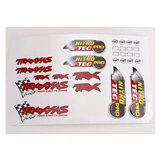 Decal sheet, Nitro 4-Tec Pro, TRX4814