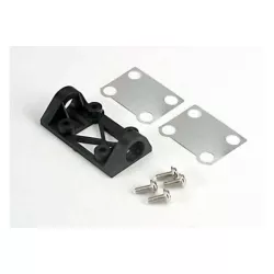 Bearing block, front (supports front shaft)/belt tension adj, TRX4827