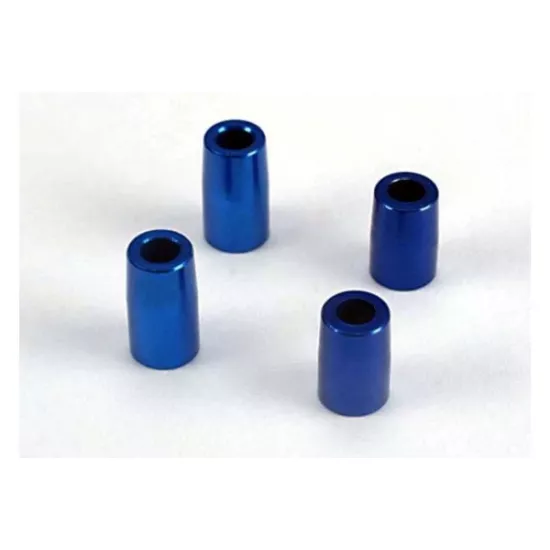 Tapered bearing block spacers (blue-anodized, aluminum) (3x6, TRX4828