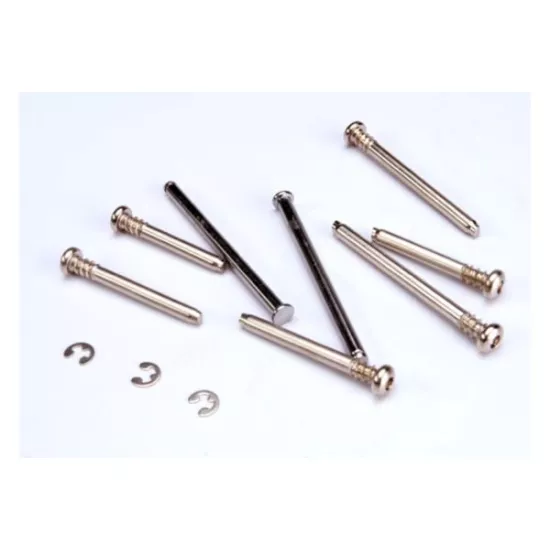 Suspension screw pin set, hardened steel (hex drive)