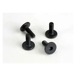 Flathead engine mount screws 3x10, hex head, machine, TRX4859