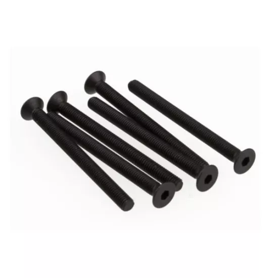 Screws, 3x36mm countersunk machine (hex drive) (6)