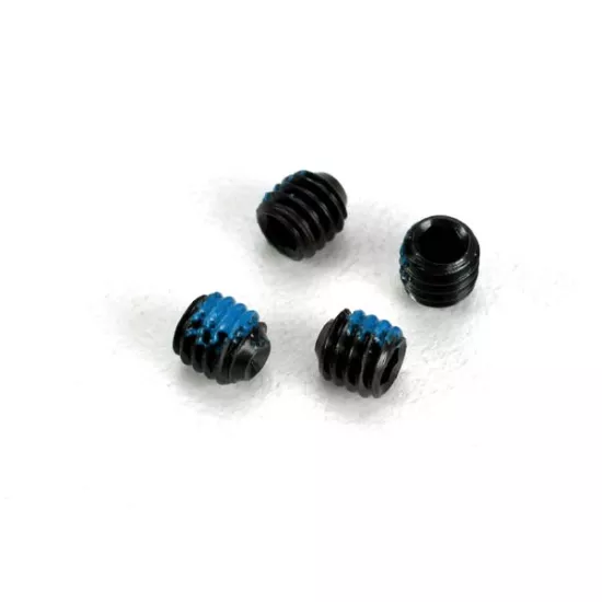Screws, set (grub), 4mm (with heavy duty threadlock) (6)