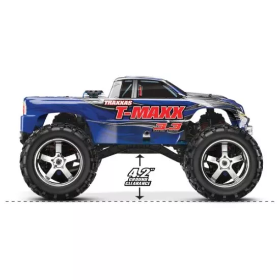 Traxxas Nitro T-Maxx 3.3 TQi TSM Telemetry, Blue