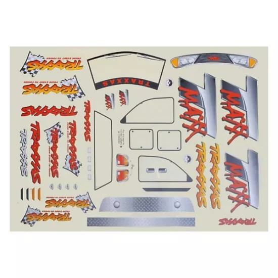 Decal sheet, T-Maxx (use with 4911X body), TRX4913
