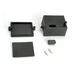 Box, receiver/ x-tal access rubber plug/ adhesive foam chass, TRX4924