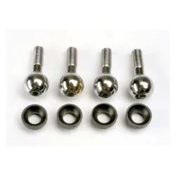 Pivot balls (4)/ pivot ball cap bushings (4), TRX4933