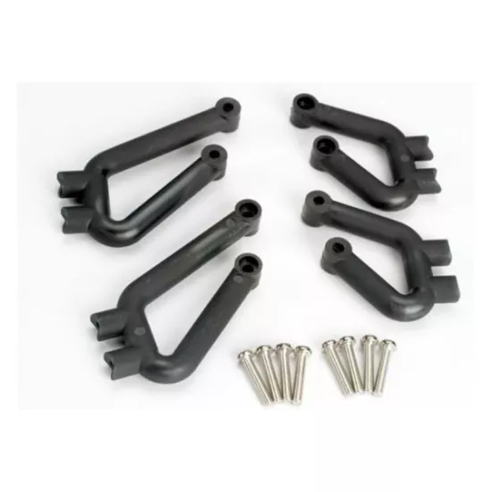 Bumper mounts, front (l&r)/ bumper mounts, rear (l&r)/ 3x12m, TRX4936