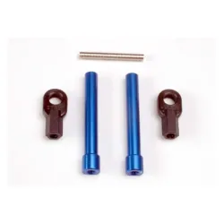 Bellcrank posts, aluminum (2)/ steering link threaded rod (3, TRX4944
