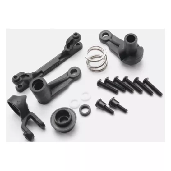 Steering bellcranks/ servo saver/ servo saver spring/ servo, TRX4945
