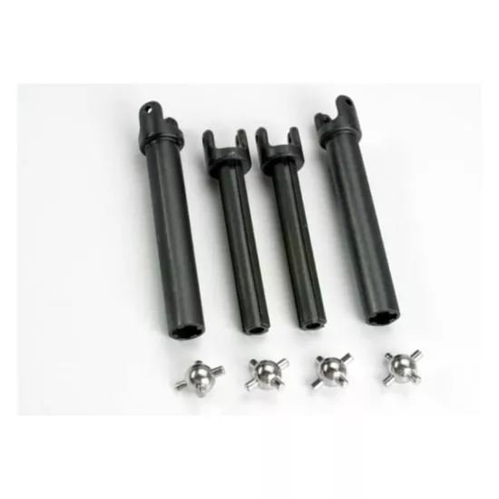 Half shafts, long (Heavy-duty) (external-splined (2) & inter, TRX4951X