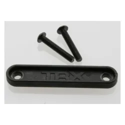 Tie bar, rear (1) /3x18mm BCS (2) (fits all Maxx trucks), TRX4956