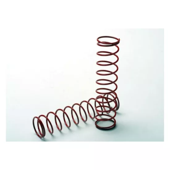 Springs, red (for Ultra Shocks only) (2.5 rate) (f/r) (2), TRX4957