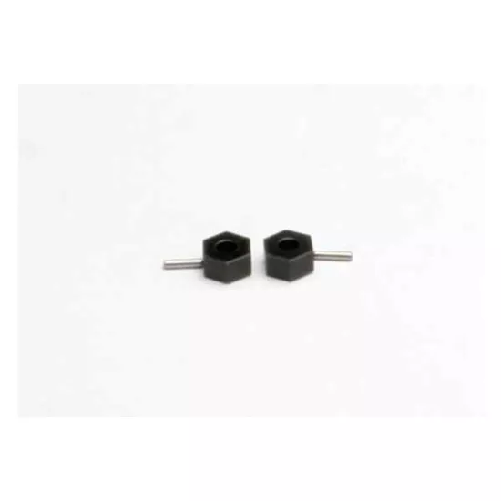 Hex wheel hubs (tall offset, 14x7.5mm) (2)/ axle pins (2.5x1, TRX4959