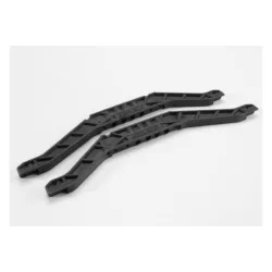 Chassis braces, lower (black) (for long wheelbase chassis) (, TRX4963
