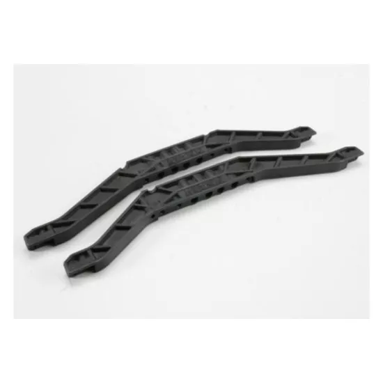Chassis braces, lower (black) (for long wheelbase chassis) (, TRX4963