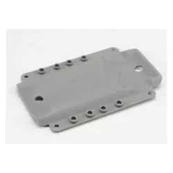 Skidplate, transmission, nylon (grey) (for long wheelbase ch, TRX4969
