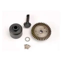 Ring gear, 37-T/ 13-T pinion/ diff carrier/6x10x0.5mm Teflon, TRX4981