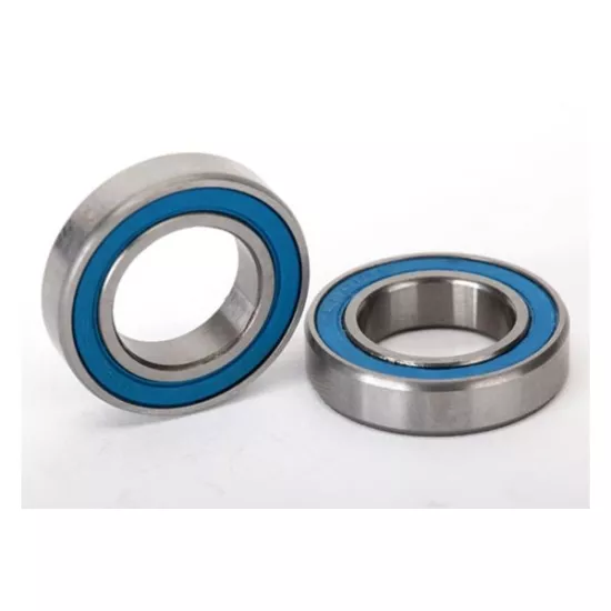 Ball bearings, blue rubber sealed (12x21x5mm) (2)