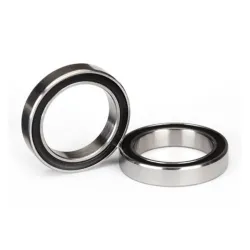 Ball bearings, black rubber sealed (15x21x4mm) (2), TRX5102A