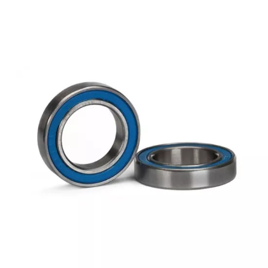 Ball bearing, blue rubber sealed (15x24x5mm) (2), TRX5106