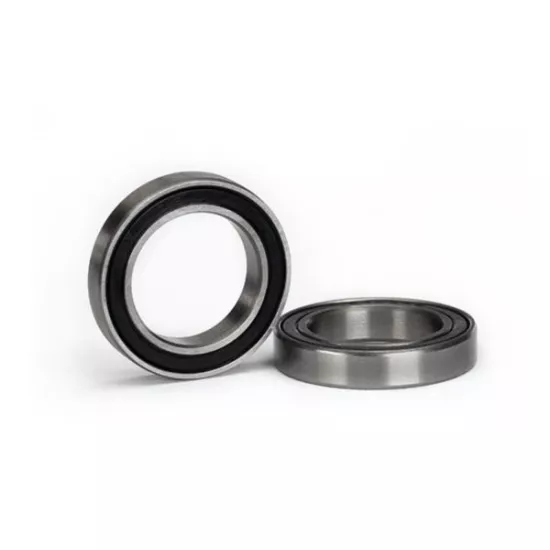 Ball bearing, black rubber sealed (17x26x5mm) (2), TRX5107A