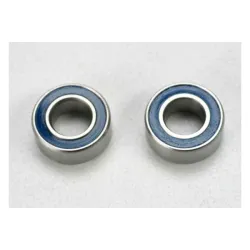 Ball bearings, blue rubber sealed (5x10x4mm) (2), TRX5115