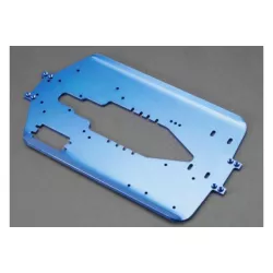 Chassis, T-Maxx, long wheelbase (extended 30mm) (6061-T6 alu, TRX5122X