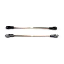 Turnbuckles, 106mm (front tie rods) (2) (includes installed, TRX5138