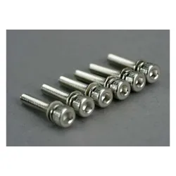 Screws, 3x15mm cap-head machine (hex drive) (with split and