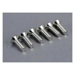 Screws, 2.6x8mm countersunk machine (6), TRX5169