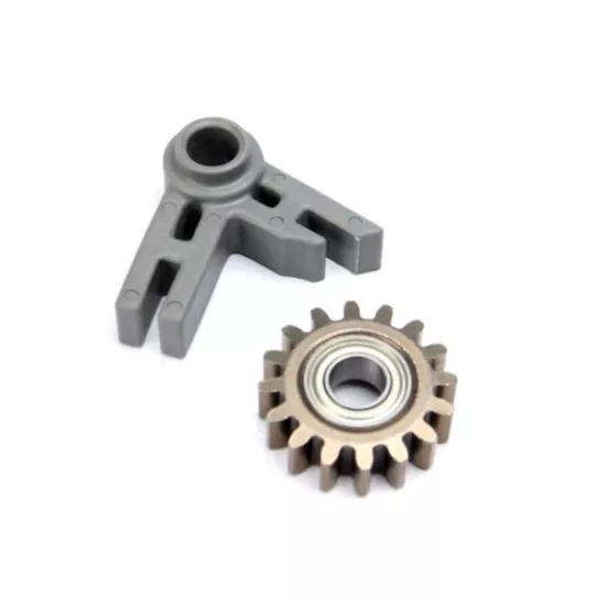 Gear, idler/ idler gear support/ bearing (pressed in), TRX5183
