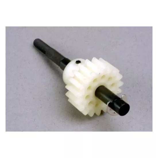 Drive gear, single-speed (19-tooth)/ slipper shaft, TRX5192