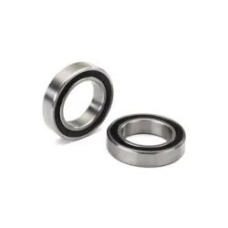 Ball bearing, black rubber sealed (20x32x7mm) (2)