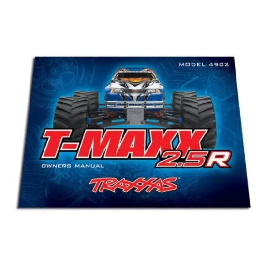 Owners Manual, T-Maxx 2.5R, TRX5197