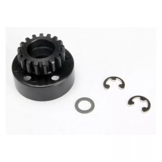 Clutch bell (17-tooth)/5x8x0.5mm fiber washer (2)/ 5mm e-cli