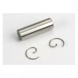 Wrist pin/ wrist pin clips (2) (TRX 2.5, 2.5R), TRX5231