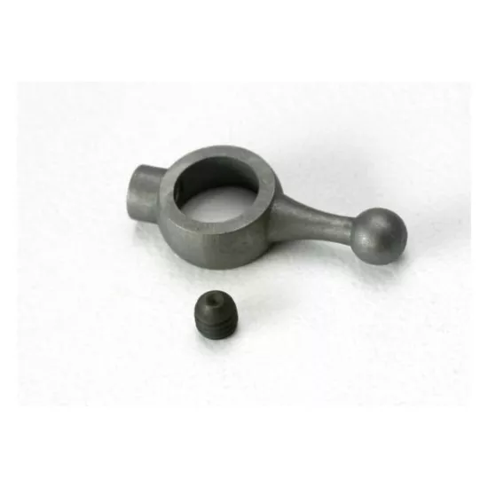 Throttle arm, carburetor/ 3mm set screw (1-each) (TRX 2.5, 2, TRX5243