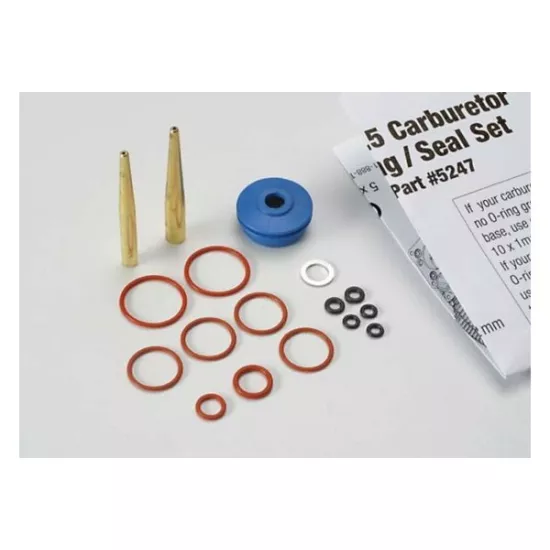 O-ring and seal set, carburetor/ O-rings: 2x1mm (3), 10x1mm