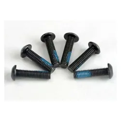 Screws, 3x12mm button-head machine (6) (starter attachment s, TRX5282