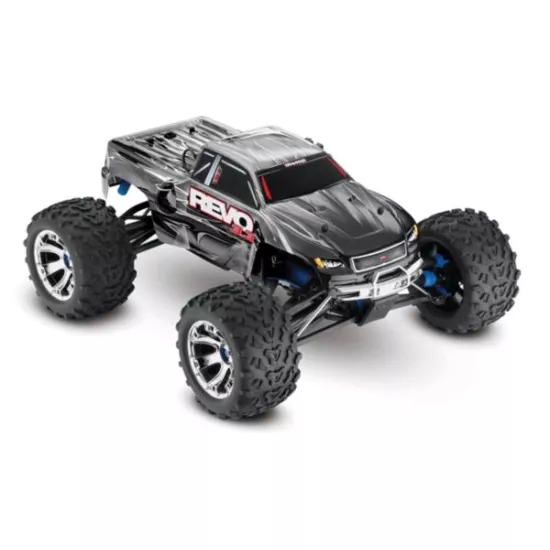 Traxxas Nitro Revo 3.3 TQi TSM Telemetry, Silver