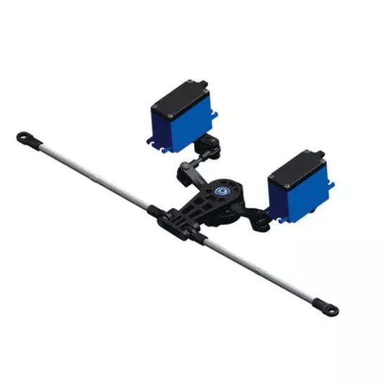 Traxxas Nitro Revo 3.3 TQi TSM Telemetry, Blue